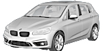 BMW F45 P0B0F Fault Code